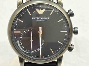 ジャンク [動作確認未チェック] EMPORIO ARMANI NDW2H スマートウォッチ クォーツ メンズ 腕時計