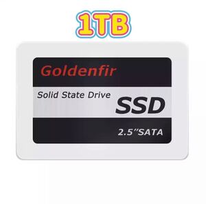 【6日間SALE！】SSD Goldenfir 1TB SATA3 / 6.0Gbps 2.5インチ 高速 NAND TLC 内蔵 デスクトップPC ノートパソコン