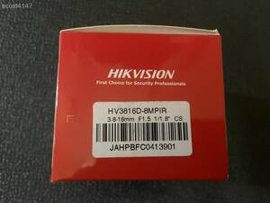 ★☆中古★HIKVISION CCTV LENS HV3816D-8MPIR 3.8-16mm F1.5 1/1.8” CS☆★