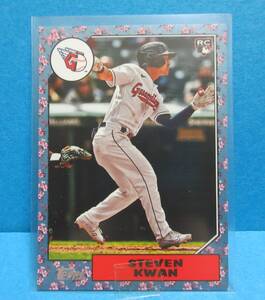 〓Topps BASEBALL 2022 JAPAN EDITION★Topps Cherry Tree 87B-25★Steven Kwan(スティーブン・クワン)Cleveland Guardians★送料85円〜