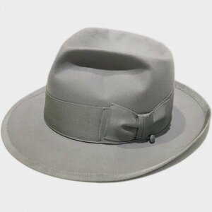 ビーバー100%! STETSON WCH別注 ステットソン シルバーグレー ワントーン 未使用 BEAVER SILVER GRY 限定 レア WORKING CLASS HEROES 着用