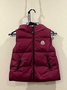 【MONCLER/モンクレール】キッズダウンベスト8Y128美品