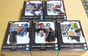  ドラゴンボールZ SOLID EDGE WORKS THE出陣 ギニュー特戦隊 ギニュー ジース バータ リクーム グルド フィギュア 5種セット