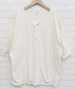 7T4361【クリックポスト対応】ARTEX 半袖ヘンリーネックTシャツ アーテックス