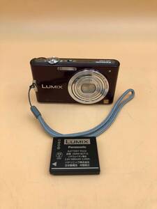 OK9443○Panasonic パナソニック LUMIX コンパクト デジタルカメラ デジカメ DMC-FX60 バッテリー DMW-BCF10 初期化済 訳あり 240617