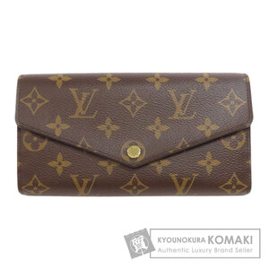 LOUIS VUITTON ルイヴィトン M60531 ポルトフォイユ・サラ 長財布（小銭入れあり） モノグラムキャンバス レディース 中古