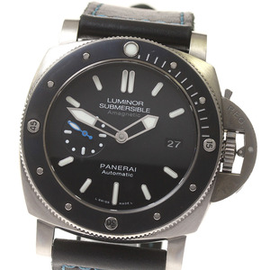 パネライ PANERAI PAM01389 ルミノール1950 サブマーシブル アマグネティック3デイズ チタニオ 自動巻き メンズ _816504