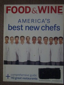 Food & Wine July 2002　英語版