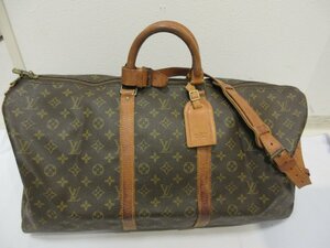 ルイヴィトン　LOUIS VUITTON キーポル55 バンドリエール 2WAY ボストンバッグ