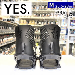 24-25 YES. DRIVE カラー:BLACK Ｍサイズイェス メンズ スノーボード バインディング 日本正規品