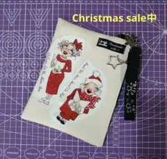 HANDMADEポーチ　ロラライハリスクリスマスバージョンsale中