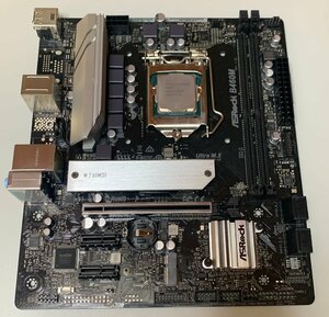 【通電不可】ASRock B460M 付属品無し / MicroATX LGA1200 +【保証無し/BIOS起動可の場合有】Celeron G5900