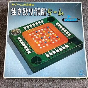 タカトク　生き残り頭脳ゲーム　ジュニア　ボードゲーム 昭和レトロ 当時物 