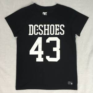 DC SHOES ディーシーシューズ 5220J508 Tシャツ 黒 ブラック XSサイズ 半袖 スケボー スケーター