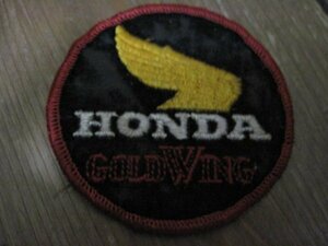 HONDA / ビンテージ / ワッペン Patch / Goldwing / ホンダ / モーターサイクル / MC - (Fashion Goods)