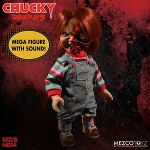 ★チャッキー 15incフィギュア PIZZA FACE CHUCKY Mega Scale 新品 チャイルドプレイ3 MEZCO TOY