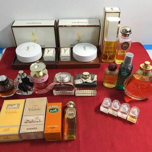 ☆1円〜イヴサンローラン YVES SAINT LAURENT ブランド香水 まとめ Chloe 箱入り残量たっぷりあり多数 HERMES 管理番号45 ゆうパック80