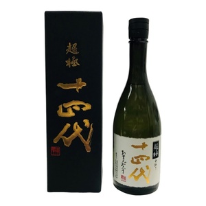 日本酒 純米大吟醸酒 十四代 中取り 超極 720ml 15度 高木酒造 詰日2024年 お箱あり 【新品/未開栓品】 22411K532