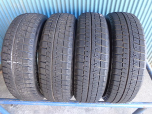 ブリヂストン　BLIZZAK REVO GZ　155/65R14　4本　7～8分溝