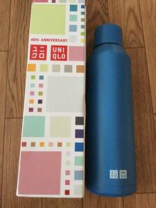 未使用40th ANNIVERSARY UNIQLOユニクロ炭酸対応ステンレスボトル0.48L