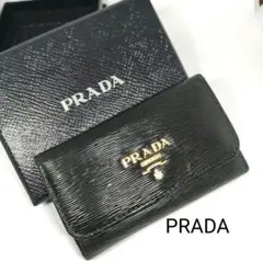 PRADAキーケース　ブラックプラダ美品キーケース