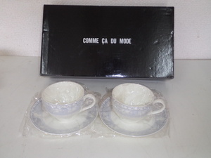 COMME CA DU MODE　ペアティーセット　　未使用保管品