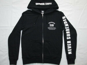 ★古着 後藤洋央紀 510 パーカー 新日本プロレスリング S 黒 Hiroki Goto 510 Hoody NJPW KING OF SPORTS NEW JAPAN PRO-WRESTLING荒武者★