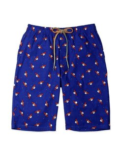 ☆新品未使用☆ポールスミス Paul Smith POP ショートパンツ ブルー☆ウサギ＆サーフィン☆Lサイズ☆ウェスト84～94㎝