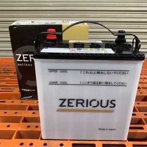 ZERIOUS 未使用長期在庫品　ゼリオズ アイドリングストップ車用 カーバッテリー N-M65/ZP 498CCA 廃棄カーバッテリー無料回収 N-BOX タント