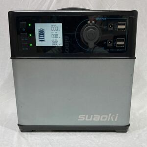 ① suaoki PS5B スアオキ ポータブル電源 検　モバイルバッテリー ecoflow eenour jackery anker powerarq smarttap jvc 400wh 【梱120】