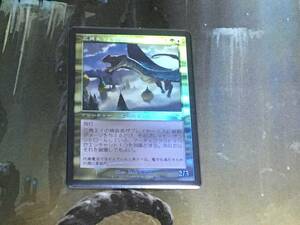 MTG 時のらせんリマスター 旧枠 三角エイの捕食者/Trygon Predator Foil 日 1枚迄