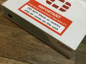 FORTINET FORTIGATE FG-90D 本体　　2FY0CC