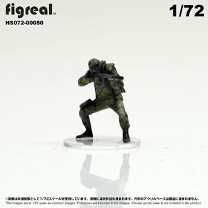 HS072-00080 figreal 陸上自衛隊 1/72 JGSDF 高精細フィギュア