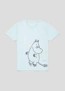 新品未使用！グラニフ ムーミン ブルー メンズ Mサイズ Tシャツ