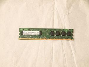 DDR2-5300U 512MBx1/samsung 512 M378T6553EZS-CE6