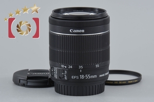 【中古】Canon キヤノン EF-S 18-55mm f/3.5-5.6 IS STM