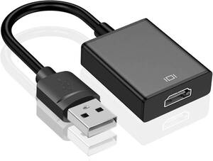 Pewesv「2023 新型」USB HDMI 変換アダプタ 「ドライバー内蔵」 usbディスプレイアダプタ 5Gbps高速伝送 usb3.0 hdmi 