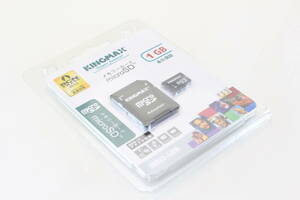 未使用☆KING MAX メモリーカード　microSD　1GB
