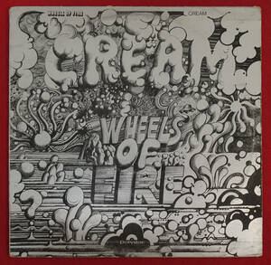 超レア! UK Original 最初回 Polydor Wheels of Fire / CREAM 最初のMAT: A1/B1/A1/B1