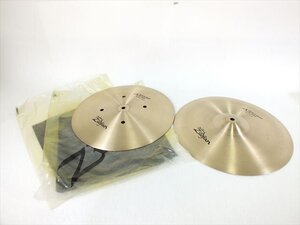 ◆ 1円スタート □ Zildjian ジルジャン Quick Beat Hi Hat Top/Bottom 14/36CM シンバル 中古 現状品 241209G3439