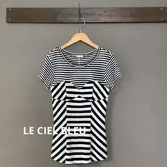 Le ciel bleu ルシェルブルー　tシャツ　サイズ38