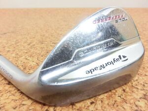 ♪TaylorMade テーラーメイド TOUR PREFERRED 10 BOUNCE ウェッジ 58° スチールシャフト KBS TOUR C-TAPER 130 FLEX-X 中古品♪F2307