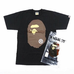 未使用 A BATHING APE アベイシング エイプ BIG APE HEAD TEE 半袖 Tシャツ size M #20484 ストリート BAPE ベイプ ビッグエイプヘッド