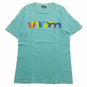 90s 00s ボルコム VOLCOM ロゴ プリント Tシャツ 半袖 クルーネック コットン ジャージー生地 プルオーバー カットソー ♪8