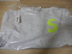 19aw Supreme S Logo Hooded Sweatshirt パーカー Ash Grey アッシュグレー sizeL