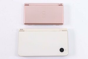 【2点】NINTENDO 任天堂 ニンテンドー DSi LL ホワイト系 DS Lite ピンク 系 本体 ゲーム機 動作未確認 まとめ売り ジャンク品 2139-SM