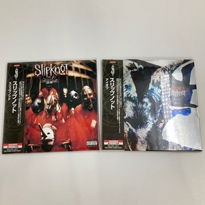 B209 スリップノット SlipkNot 紙ジャケット CD 2枚まとめ スリップノット / アイオワ 帯付き 完全生産限定 RRCY-29154 RRCY-29155