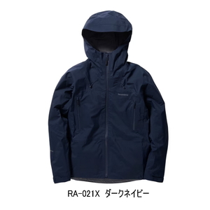 シマノ RA-021X GORE-TEX アングラーズシェルジャケット ダークネイビー M