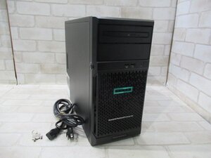 12207 Ω 新TTPC 2575k HPE【 ProLiant ML30 Gen10 】【 OS無 / Xeon E-2224 3.4GHz / 16.0GB / HDD:2TB SAS 3.5インチ ×2 】鍵付