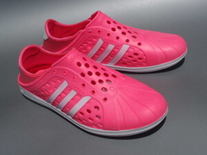 デッド!! レアカラー!! 28.5cm 新品!! 限定 adidas COURT ADAPT ピンク色 スニーカー サンダル クロッグ